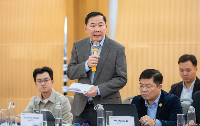 Ông Nguyễn Chí Nhân, Tổng thư ký Hiệp hội Thuốc lá Việt Nam đề xuất giãn thời gian tăng thuế tiêu thụ đặc biệt với thuốc lá. Ảnh: X.Đ