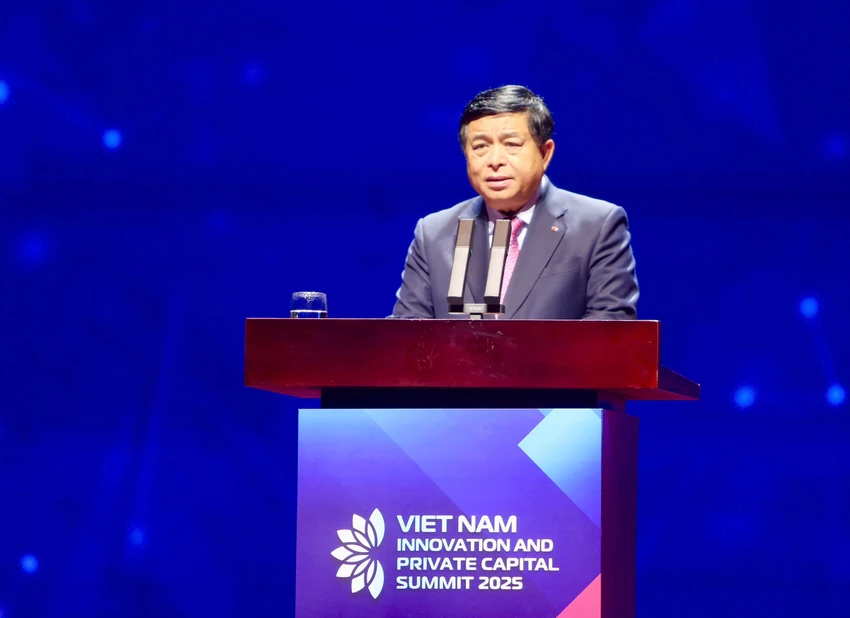Phó Thủ tướng Nguyễn Chí Dũng khẳng định Việt Nam đã trở thành điểm đến đầu tư hấp dẫn của các tập đoàn công nghệ lớn trên thế giới. Ảnh: Đức Minh