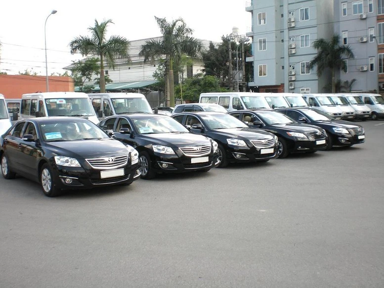 Theo quy định về xe ô tô phục vụ công tác chung của cơ quan, tổ chức, đơn vị thuộc cấp tỉnh, Hà Nội, TP. HCM có tối đa 10 xe/Văn phòng. Ảnh minh hoạ.
