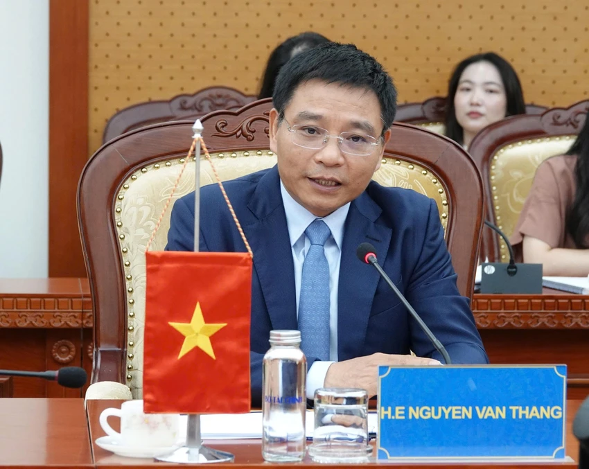 Bộ trưởng Bộ Tài chính Nguyễn Văn Thắng khẳng định quyết tâm cải cách thị trường vốn, hướng tới mục tiêu nâng hạng thị trường. Ảnh: BTC