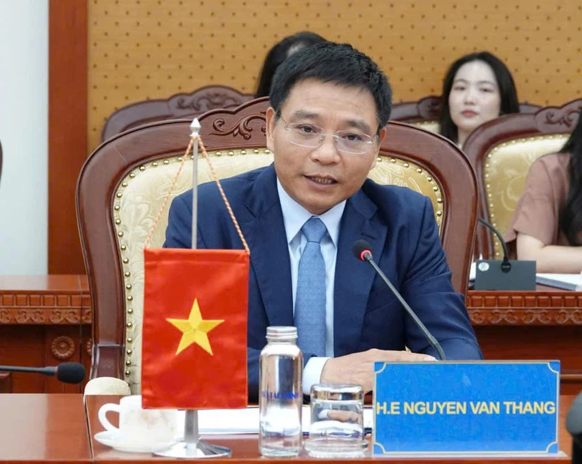 Bộ trưởng Bộ Tài chính Nguyễn Văn Thắng khẳng định, thị trường chứng khoán sẽ chứng kiến sự thay đổi về chất, sau quyết định nâng hạng. Ảnh: BTC