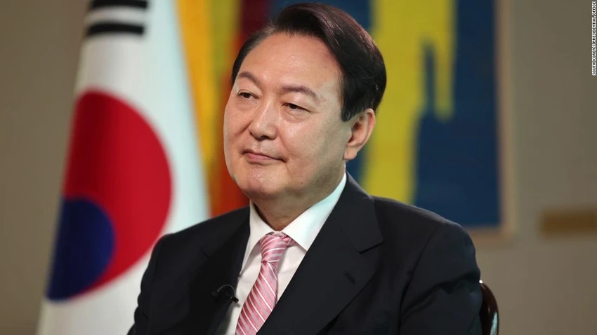 Tổng thống Hàn Quốc Yoon Suk-yeol. Ảnh: CNN