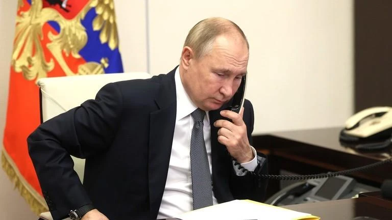 Tổng thống Nga Vladimir Putin đã có cuộc điện đàm với Tổng thư ký Liên Hợp Quốc (LHQ) Antonio Guterres vào ngày 14-9. Ảnh: ĐIỆN KREMLIN Tổng thống Nga Vladimir Putin đã có cuộc điện đàm với Tổng thư ký Liên Hợp Quốc (LHQ) Antonio Guterres vào ngày 14-9. Ảnh: ĐIỆN KREMLIN