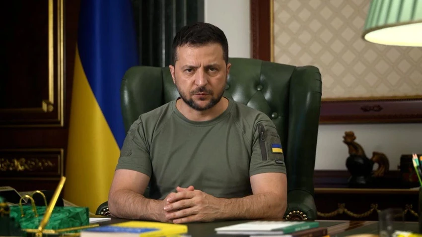 Tổng thống Ukraine - ông Volodymyr Zelensky. Ảnh: CNN Tổng thống Ukraine - ông Volodymyr Zelensky. Ảnh: CNN