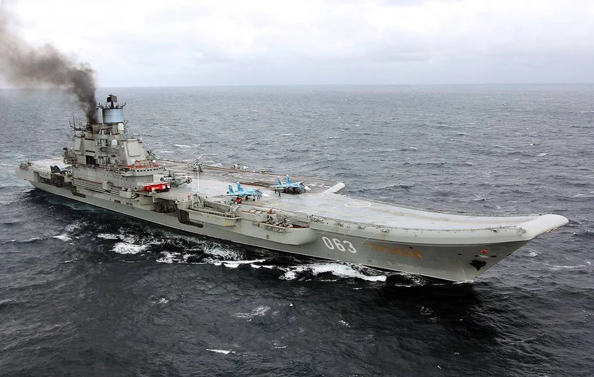 Moscow tố Ukraine âm mưu phá tàu sân bay duy nhất của Nga - tàu Đô đốc Kuznetsov