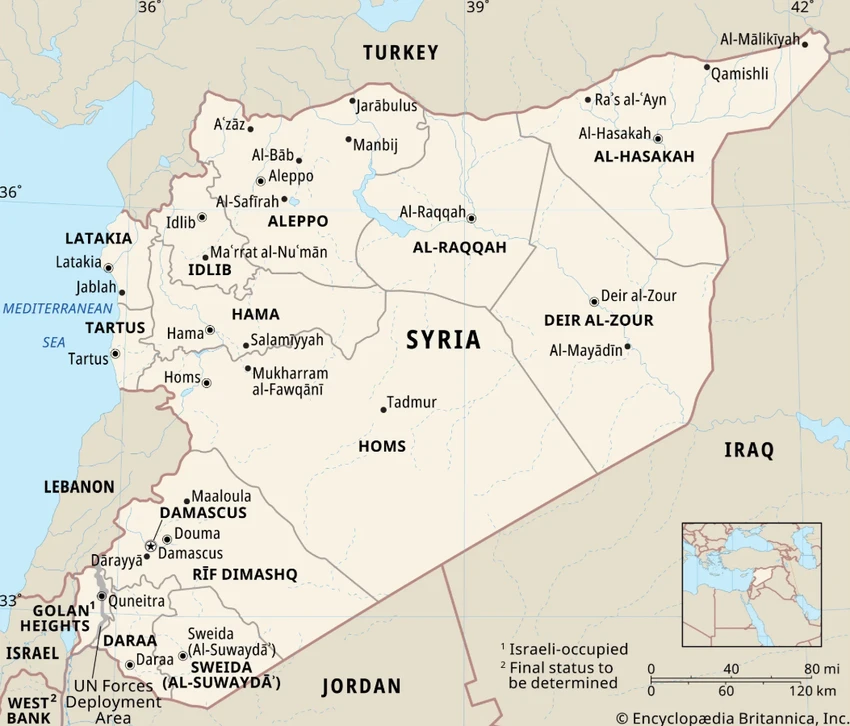 ‘Lời nguyền địa lý’ ám ảnh Syria