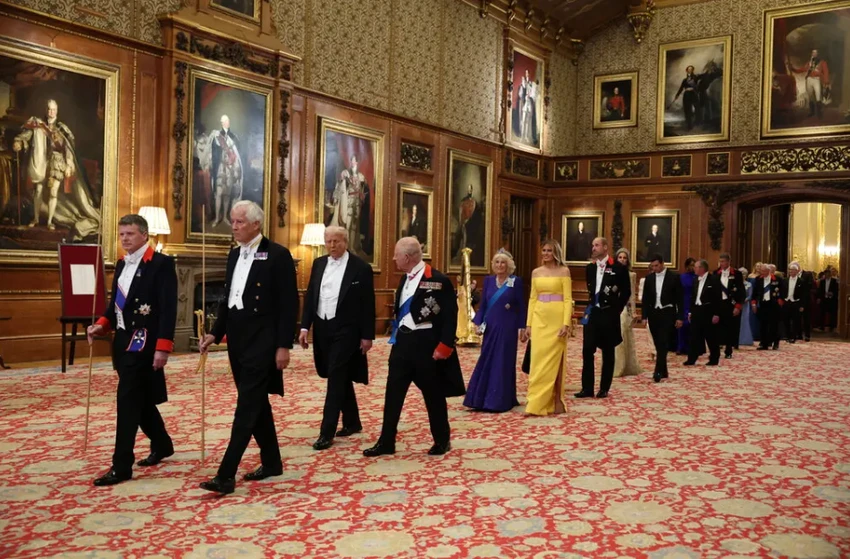 ẢNH: Quốc yến hoành tráng Vua Charles III dành cho Tổng thống Trump