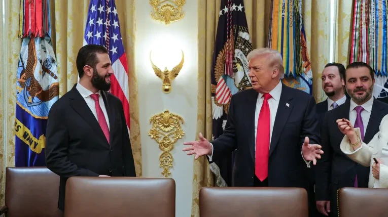 Nhà Trắng lặng lẽ đón Tổng thống Syria khi đến gặp ông Trump