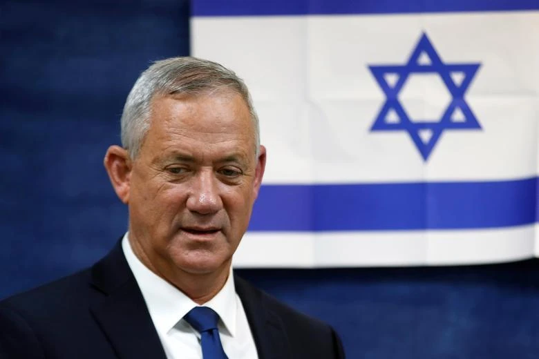 Bộ trưởng Quốc phòng Israel Benny Gantz. Ảnh: REUTERS