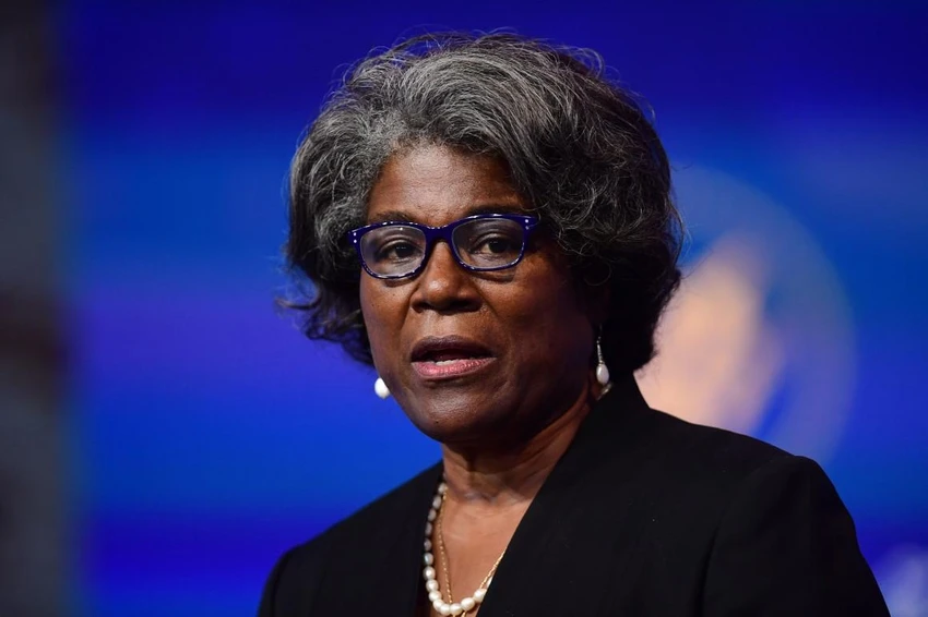 Đại sứ Mỹ tại Liên Hợp Quốc (LHQ) Linda Thomas-Greenfield. Ảnh: POLITICO