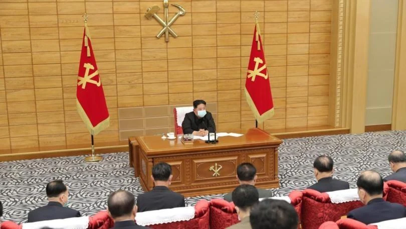 Triều Tiên mở các cuộc họp khẩn tìm cách đối phó dịch COVID-19. Ảnh: EPA Triều Tiên mở các cuộc họp khẩn tìm cách đối phó dịch COVID-19. Ảnh: EPA