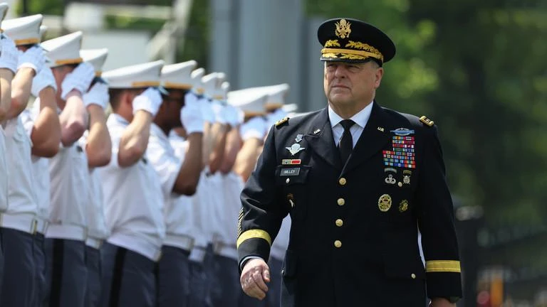 Tổng tham mưu trưởng liên quân Mỹ - Tướng Mark Milley. Ảnh: GETTY IMAGES Tổng tham mưu trưởng liên quân Mỹ - Tướng Mark Milley. Ảnh: GETTY IMAGES