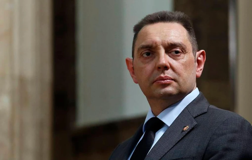 Bộ trưởng Nội vụ Serbia - ông Aleksandar Vulin. Ảnh: AP Bộ trưởng Nội vụ Serbia - ông Aleksandar Vulin. Ảnh: AP