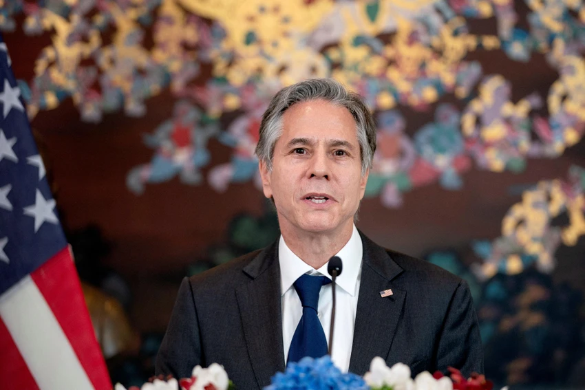 Ngoại trưởng Mỹ Antony Blinken. Ảnh: REUTERS Ngoại trưởng Mỹ Antony Blinken. Ảnh: REUTERS