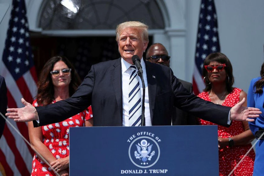 Cựu Tổng thống Mỹ Donald Trump. Ảnh: REUTERS