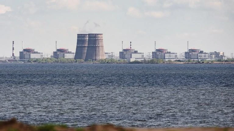 Nhà máy điện hạt nhân Zaporizhia. Ảnh: AFP Nhà máy điện hạt nhân Zaporizhia. Ảnh: AFP