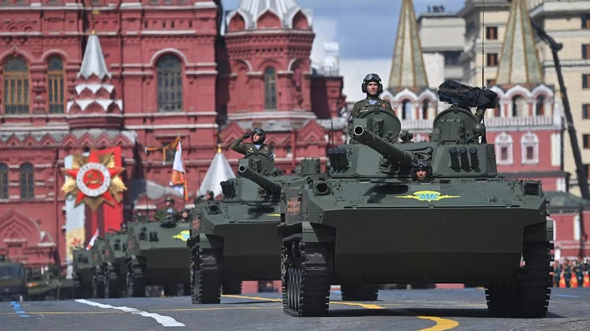 Nga tổ chức diễu binh kỷ niệm ngày chiến thắng 9-5 tại Quảng trường Đỏ (thủ đô Moscow). Ảnh: SPUTNIK Nga tổ chức diễu binh kỷ niệm ngày chiến thắng 9-5 tại Quảng trường Đỏ (thủ đô Moscow). Ảnh: SPUTNIK