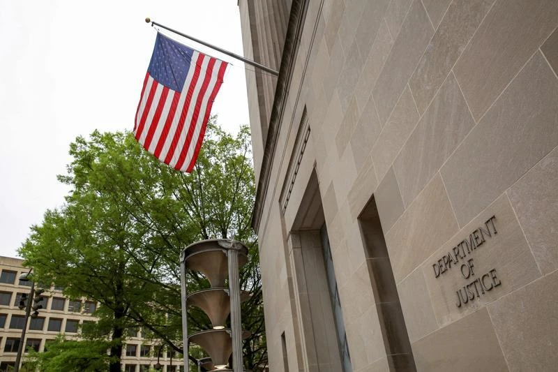 Trụ sở Bộ Tư pháp Mỹ ở bang Washington. Ảnh: REUTERS Trụ sở Bộ Tư pháp Mỹ ở bang Washington. Ảnh: REUTERS