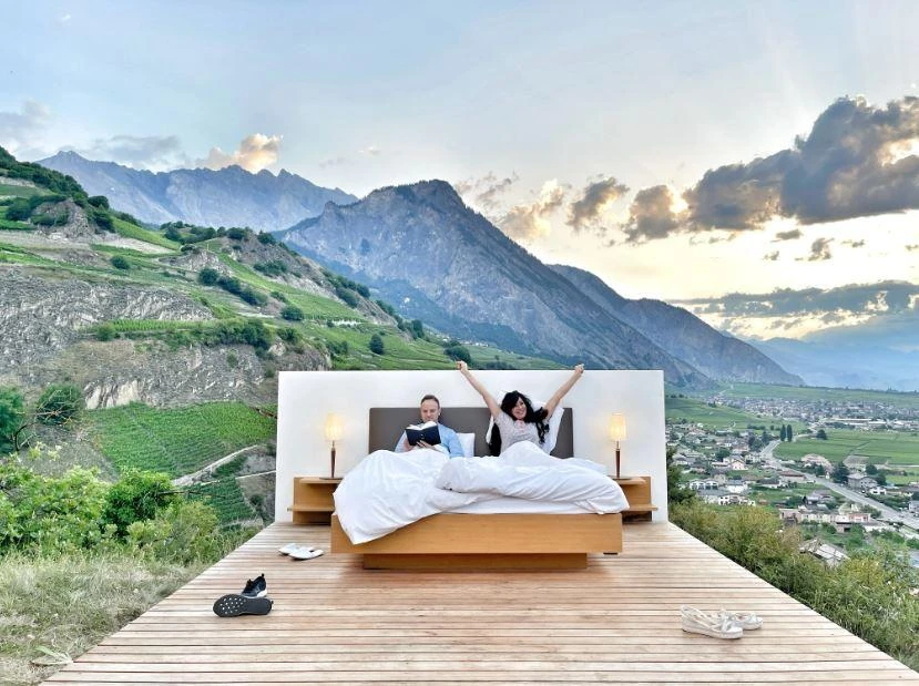 "Khách sạn ngàn sao" ở Thụy Sĩ mong muốn phục vụ những điều tốt nhất về đồ ăn thức uống và niềm vui. Ảnh: NULL STERN HOTEL