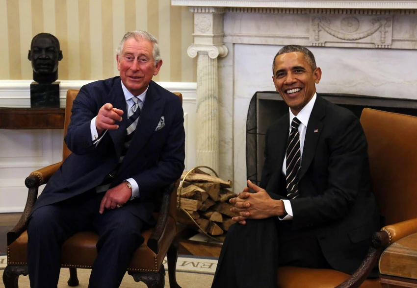 Thái tử gặp Tổng thống Mỹ Barack Obama tại Phòng Bầu dục của Nhà Trắng vào tháng 3-2015. Ảnh: CNN Thái tử gặp Tổng thống Mỹ Barack Obama tại Phòng Bầu dục của Nhà Trắng vào tháng 3-2015. Ảnh: CNN