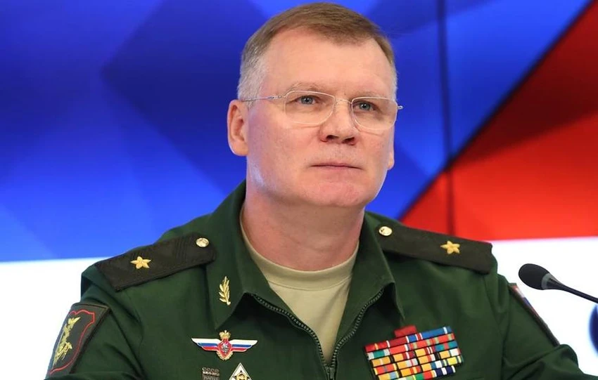 Phát ngôn viên Bộ Quốc phòng Nga Igor Konashenkov. Ảnh: TASS
