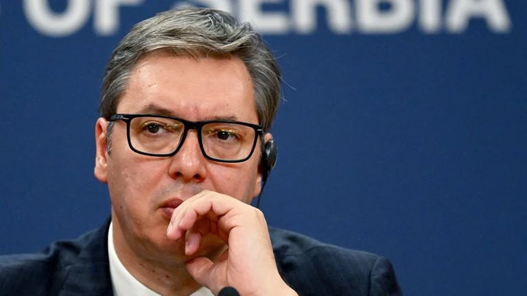 Tổng thống Serbia - ông Aleksandar Vucic. Ảnh: AFP Tổng thống Serbia - ông Aleksandar Vucic. Ảnh: AFP