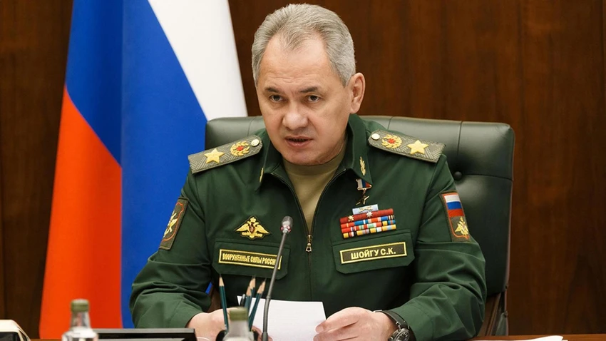 Bộ trưởng Quốc phòng Nga Sergei Shoigu. Ảnh: BỘ QUỐC PHÒNG NGA Bộ trưởng Quốc phòng Nga Sergei Shoigu. Ảnh: BỘ QUỐC PHÒNG NGA