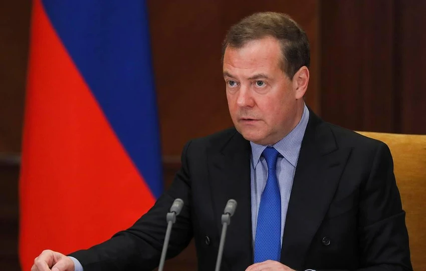 Phó Chủ tịch Hội đồng An ninh Nga Dmitry Medvedev. Ảnh: TASS