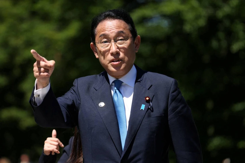 Thủ tướng Nhật Fumio Kishida. Ảnh: REUTERS Thủ tướng Nhật Fumio Kishida. Ảnh: REUTERS