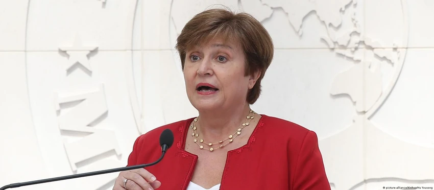 Giám đốc Điều hành Quỹ Tiền tệ Quốc tế (IMF) - bà Kristalina Georgieva. Ảnh: TÂN HOA XÃ Giám đốc Điều hành Quỹ Tiền tệ Quốc tế (IMF) - bà Kristalina Georgieva. Ảnh: TÂN HOA XÃ
