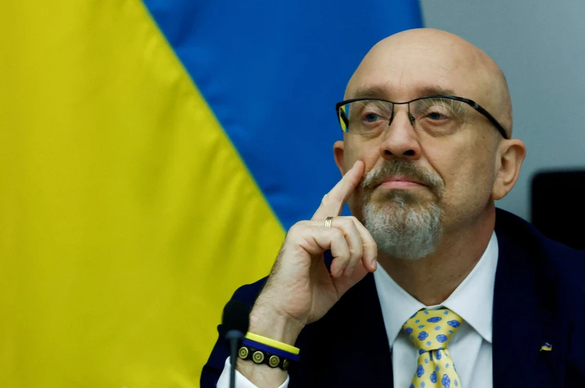 Bộ trưởng Quốc phòng Ukraine - ông Oleksii Reznikov. Ảnh: REUTERS
