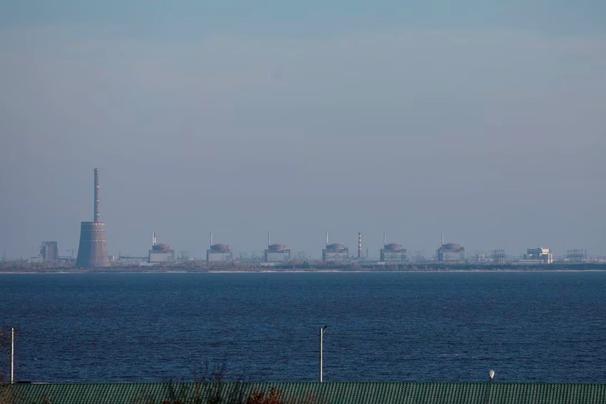 Một góc nhà máy điện hạt nhân Zaporizhia (Ukraine). Ảnh: REUTERS