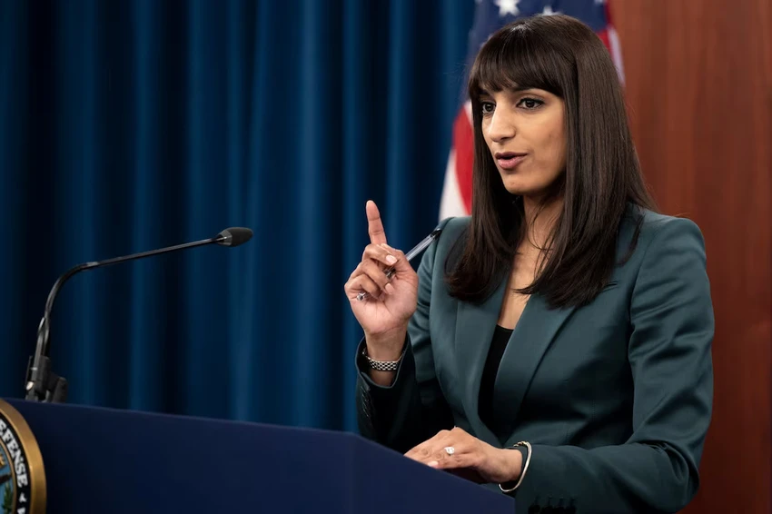 Phó thư ký báo chí Lầu Năm Góc Sabrina Singh. Ảnh: LẦU NĂM GÓC Phó thư ký báo chí Lầu Năm Góc Sabrina Singh. Ảnh: LẦU NĂM GÓC