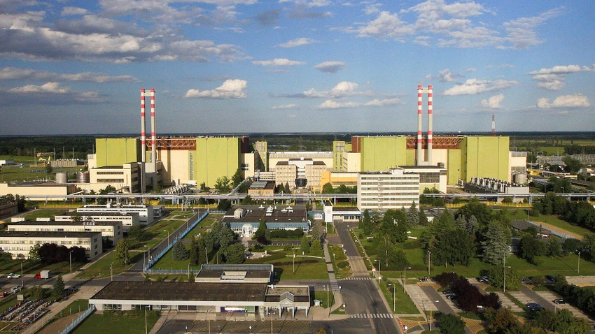 Nhà máy điện hạt nhân Paks ở Hungary. Ảnh: NEWS UNROLLED