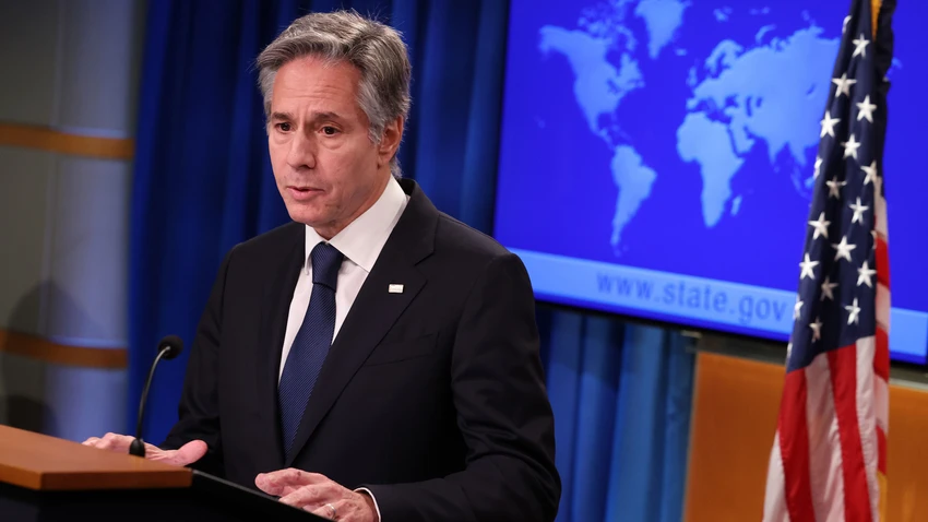 Ngoại trưởng Mỹ Antony Blinken. Ảnh: GETTY IMAGES Ngoại trưởng Mỹ Antony Blinken. Ảnh: GETTY IMAGES