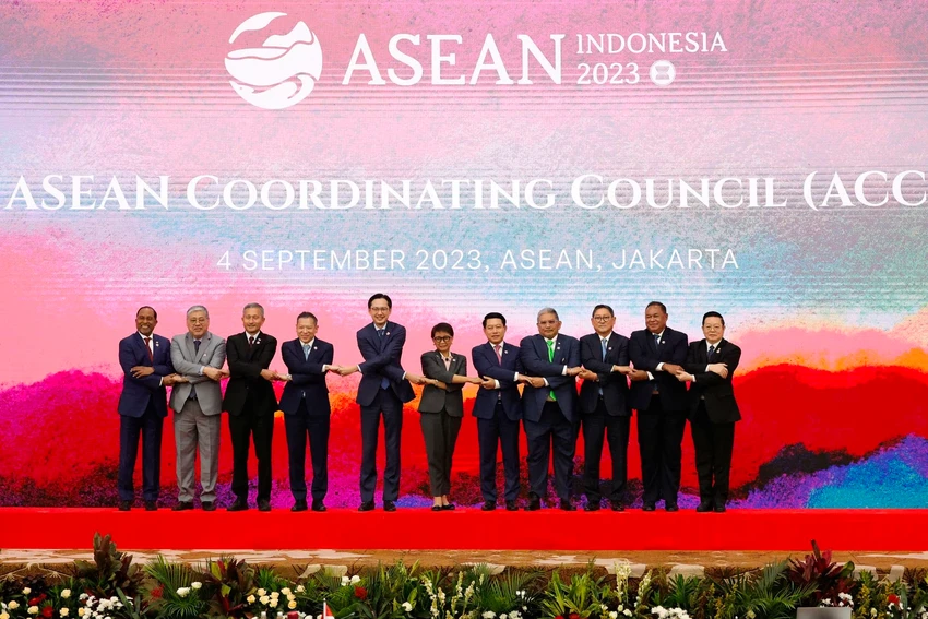 Cuộc họp Hội đồng Điều phối ASEAN (ACC) diễn ra ngày 4-9 trước thềm Hội nghị Cấp cao ASEAN năm nay. Ảnh: REUTERS Cuộc họp Hội đồng Điều phối ASEAN (ACC) diễn ra ngày 4-9 trước thềm Hội nghị Cấp cao ASEAN năm nay. Ảnh: REUTERS