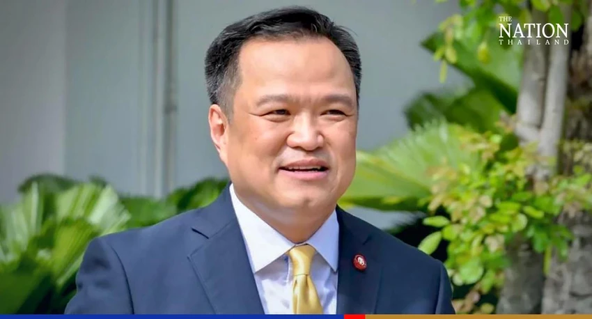 Ông Anutin Charnviraku - lãnh đạo đảng Bhumjaithai. Ảnh: NATION THAILAND