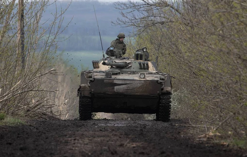 Binh sĩ Nga hoạt động trên chiến trường Ukraine. Ảnh: TASS