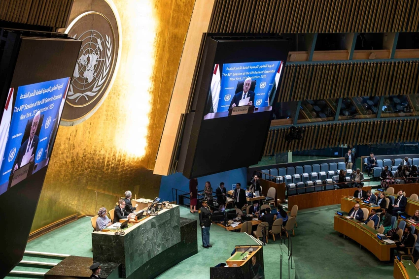 Tổng thống Palestine - ông Mahmoud Abbas