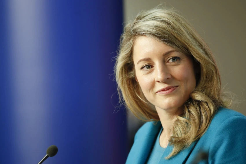 Ngoại trưởng Canada - bà Mélanie Joly. Ảnh: AP Ngoại trưởng Canada - bà Mélanie Joly. Ảnh: AP