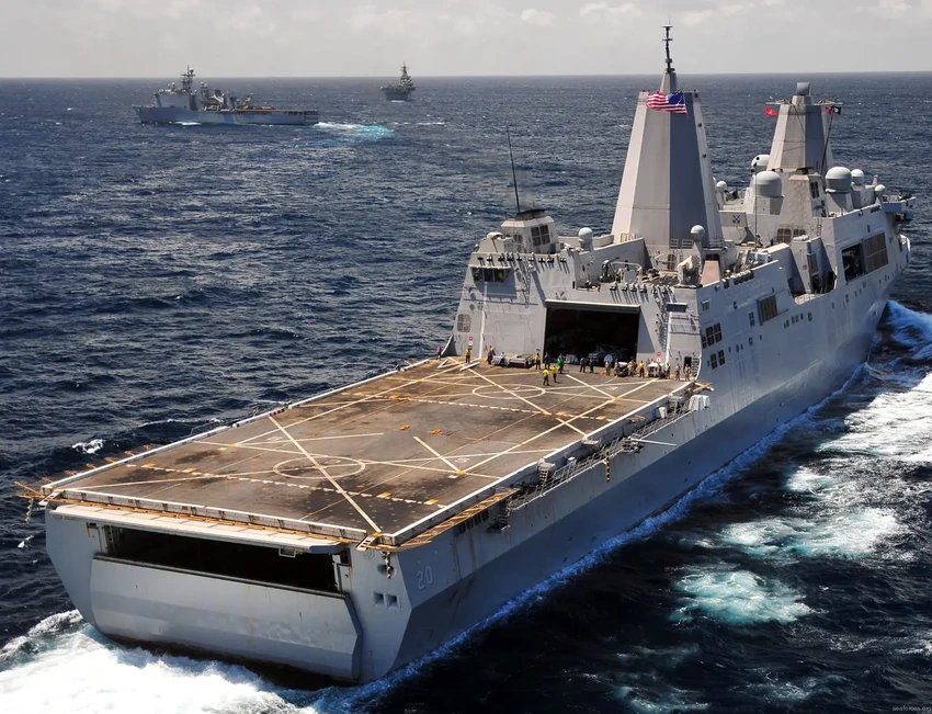 Tàu USS Green Bay của Hải quân Mỹ. Ảnh: SEAFORCE.ORG Tàu USS Green Bay của Hải quân Mỹ. Ảnh: SEAFORCE.ORG