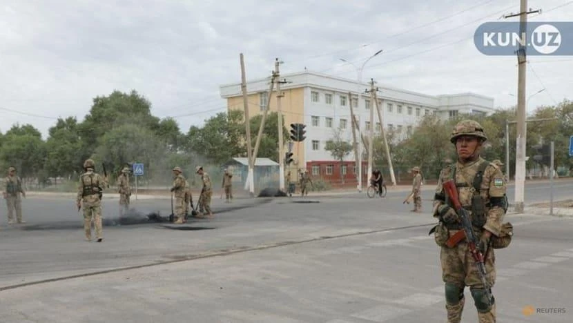 Liên Hợp Quốc, Mỹ kêu gọi điều tra tình trạng bạo lực tại Uzbekistan. Ảnh: REUTERS Liên Hợp Quốc, Mỹ kêu gọi điều tra tình trạng bạo lực tại Uzbekistan. Ảnh: REUTERS