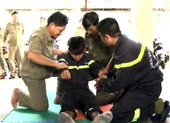 Tập huấn phòng cháy chữa cháy cho người dân và cán bộ