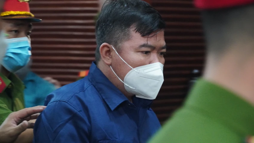 Phạm Thanh Tuấn, cựu Trưởng Công an phường Phú Thọ Hoà bị cáo buộc với vai trò chủ mưu. Ảnh: HỮU ĐĂNG Phạm Thanh Tuấn, cựu Trưởng Công an phường Phú Thọ Hoà bị cáo buộc với vai trò chủ mưu. Ảnh: HỮU ĐĂNG