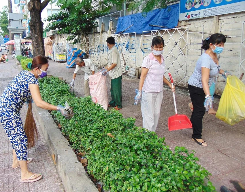 dọn dẹp rác
