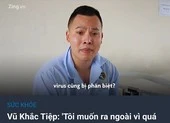 Diễn viên kể về khu cách ly, không như lời của Vũ Khắc Tiệp 