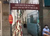 Công an đang phong tỏa một đường ở quận 8