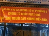 TP.HCM: Điểm phát quà từ thiện ở quận Gò Vấp đã ngưng