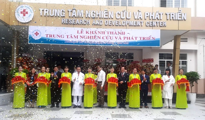 Trung tâm nghiên cứu và phát triển của BV Nhân dân 115 chính thức hoạt động. Ảnh: TRẦN NGỌC Trung tâm nghiên cứu và phát triển của BV Nhân dân 115 chính thức hoạt động. Ảnh: TRẦN NGỌC