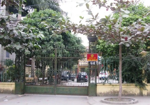 Trụ sở Công an huyện Thanh Hà, nơi xảy ra sự việc